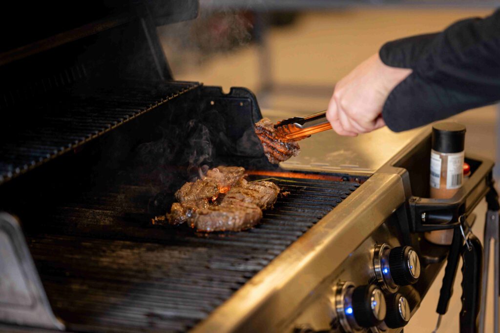 Texas Roadhouse Grilling Steak