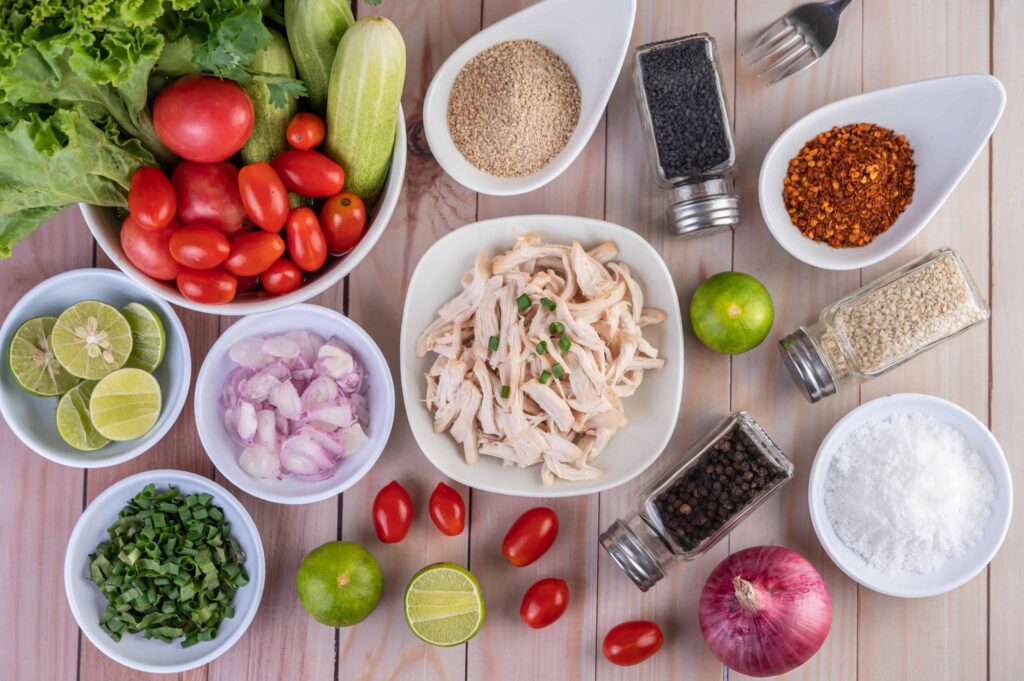 Texas Roadhouse Chicken Critter Salad ingredients